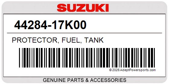 Suzuki 44284-17K00 Protector, Fuel, Tank