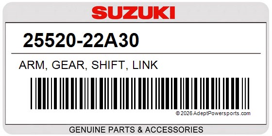Suzuki 25520-22A30 Arm, Gear, Shift, Link