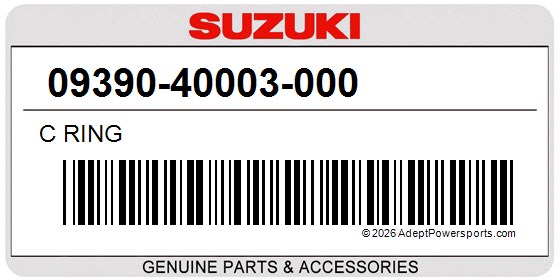 Suzuki 09390-40003-000 C Ring