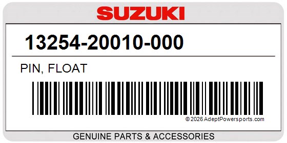Suzuki 13254-20010-000 Pin, Float