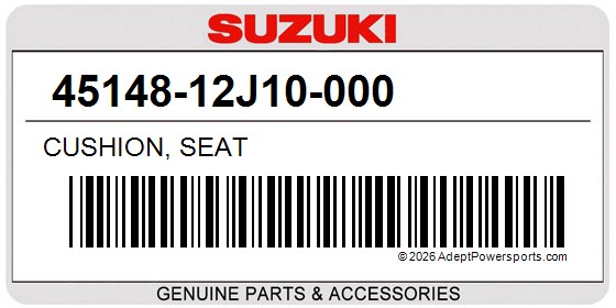 Suzuki 45148-12J10-000 Cushion, Seat