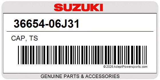 Suzuki 36654-06J31 Cap, Ts