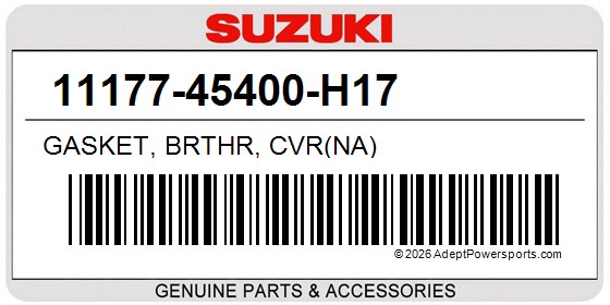 Suzuki 11177-45400-H17 Gasket, Brthr, Cvr(Na)