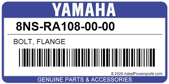 Yamaha 8NS-RA108-00-00 Bolt, Flange