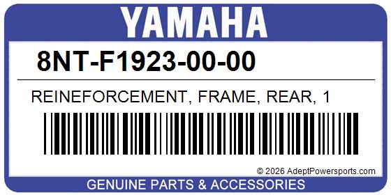 Yamaha 8NT-F1923-00-00 Reineforcement, Frame, Rear, 1