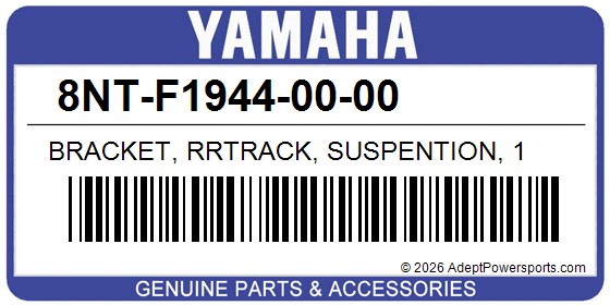 Yamaha 8NT-F1944-00-00 Bracket, Rrtrack, Suspention, 1