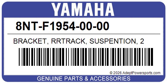 Yamaha 8NT-F1954-00-00 Bracket, Rrtrack, Suspention, 2