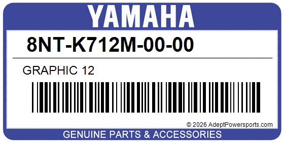Yamaha 8NT-K712M-00-00 Graphic 12