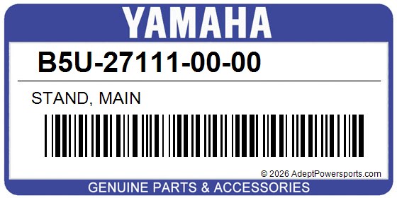 Yamaha B5U-27111-00-00 Stand, Main