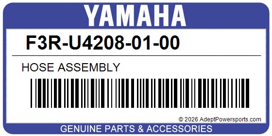 Yamaha F3R-U4208-01-00 Hose Assembly