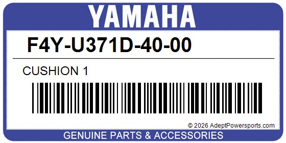 Yamaha F4Y-U371D-40-00 Cushion 1