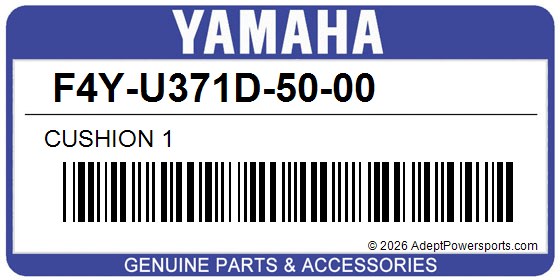Yamaha F4Y-U371D-50-00 Cushion 1