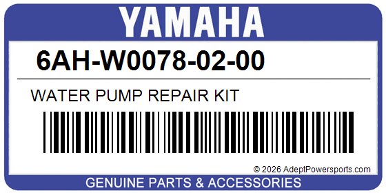 Yamaha 6AH-W0078-02-00 Water Pump Repair Kit
