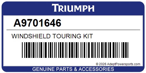 Triumph A9701646 Windshield Touring Kit