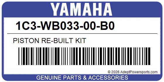 Yamaha 1C3-WB033-00-B0 Piston Re-Built Kit
