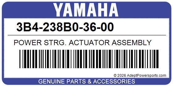 Yamaha 3B4-238B0-36-00 Power Strg. Actuator Assembly