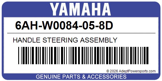 Yamaha 6AH-W0084-05-8D Handle Steering Assembly