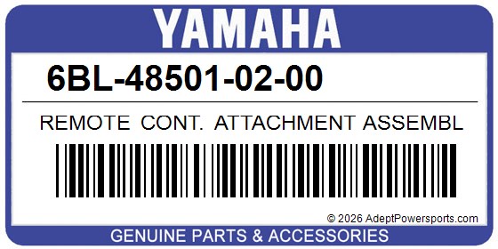 Yamaha 6BL-48501-02-00 Remote Cont. Attachment Assembly