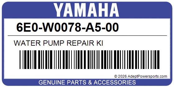 Yamaha 6E0-W0078-A5-00 Water Pump Repair Ki