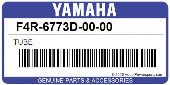 Yamaha F4R-6773D-00-00 Tube