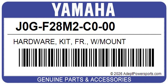 Yamaha J0G-F28M2-C0-00 Hardware, Kit, Fr., W/Mount