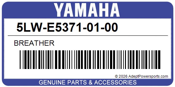 Yamaha 5LW-E5371-01-00 Breather