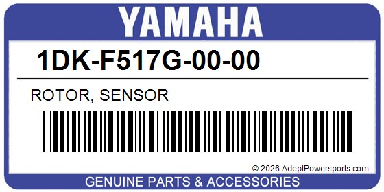 Yamaha 1DK-F517G-00-00 Rotor, Sensor