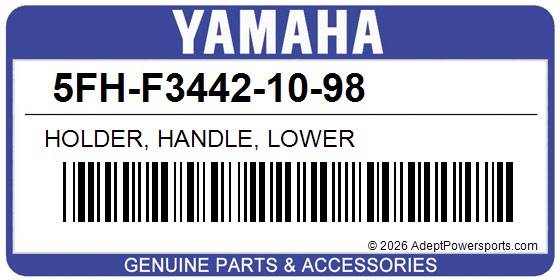 Yamaha 5FH-F3442-10-98 Holder, Handle, Lower