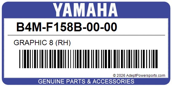 Yamaha B4M-F158B-00-00 Graphic 8 (Rh)