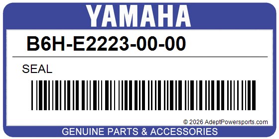 Yamaha B6H-E2223-00-00 Seal