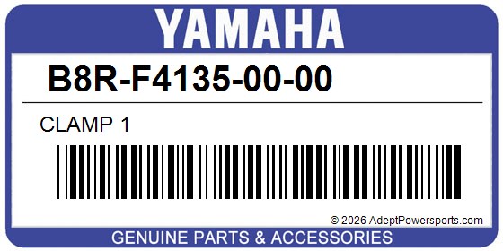 Yamaha B8R-F4135-00-00 Clamp 1