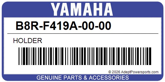 Yamaha B8R-F419A-00-00 Holder
