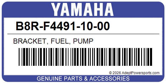 Yamaha B8R-F4491-10-00 Bracket, Fuel, Pump