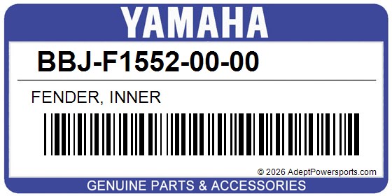 Yamaha BBJ-F1552-00-00 Fender, Inner