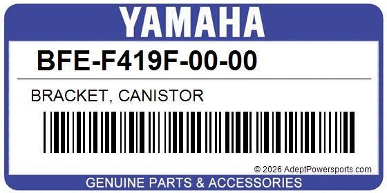 Yamaha BFE-F419F-00-00 Bracket, Canistor