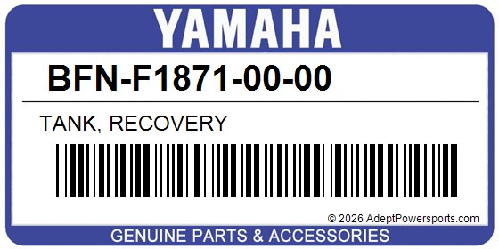 Yamaha BFN-F1871-00-00 Tank, Recovery