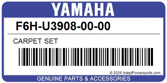 Yamaha F6H-U3908-00-00 Carpet Set