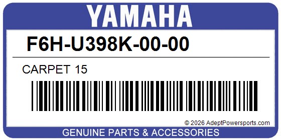 Yamaha F6H-U398K-00-00 Carpet 15