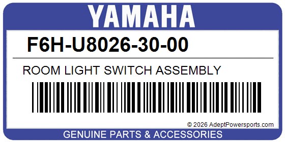 Yamaha F6H-U8026-30-00 Room Light Switch Assembly