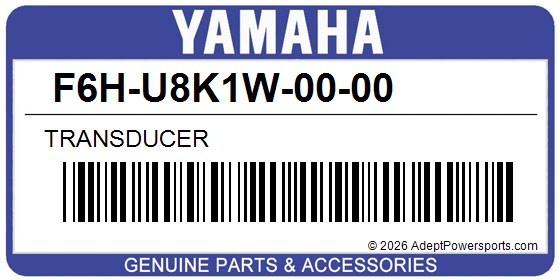 Yamaha F6H-U8K1W-00-00 Transducer