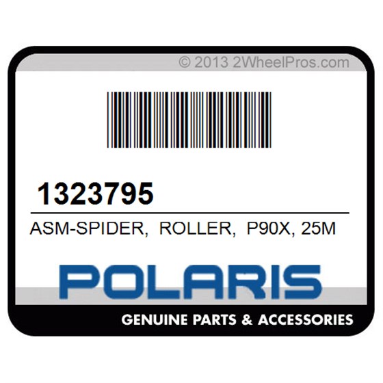 Polaris 1323795 Asm-Spider, Roller, P90x, 25Mm