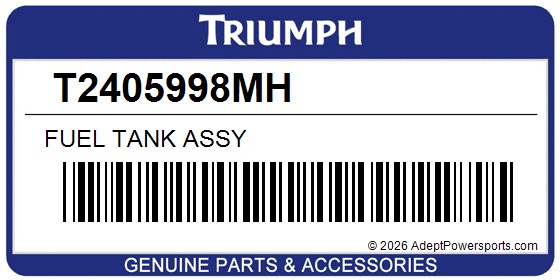 Triumph T2405998MH Fuel Tank Assy