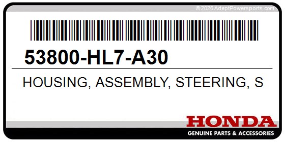 Honda 53800-HL7-A30 Housing, Assembly, Steering, Sensor