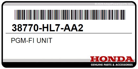Honda 38770-HL7-AA2 Pgm-Fi Unit