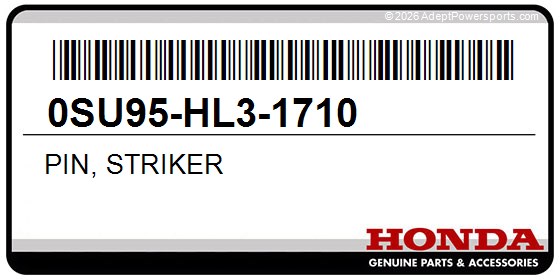 Honda 0SU95-HL3-1710 Pin, Striker