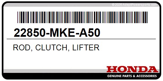 Honda 22850-MKE-A50 Rod, Clutch, Lifter