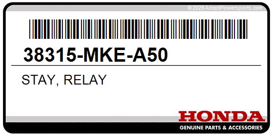 Honda 38315-MKE-A50 Stay, Relay