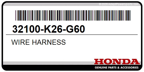 Honda 32100-K26-G60 Wire Harness