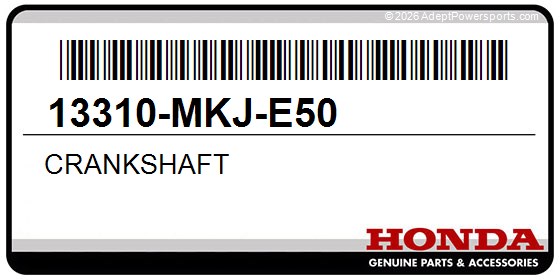 Honda 13310-MKJ-E50 Crankshaft