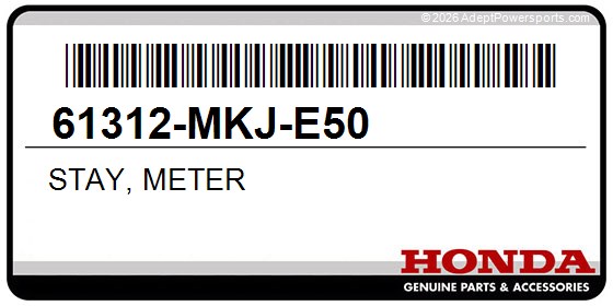 Honda 61312-MKJ-E50 Stay, Meter